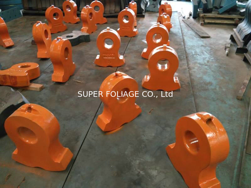 High Manganese Stone Crusher Parts Crusher Hammer Head Mn13Cr2
